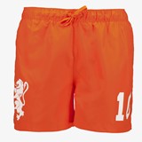 Heren zwemshort oranje
