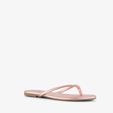 Dames teenslippers rosé goud