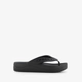 Baya Platform Flip dames teenslippers zwart