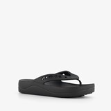 Baya Platform Flip dames teenslippers zwart