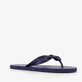 Heren teenslippers donkerblauw