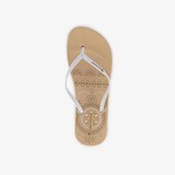 Dames teenslippers beige