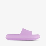 Dames badslippers lila