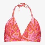 Osaga voorgevormde tankinitop print roze