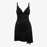 Voorgevormd dames badpakjurk zwart