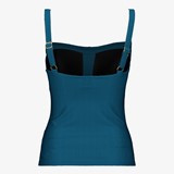 Voorgevormde dames tankinitop petrol