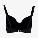 Voorgevormde dames bikinitop zwart