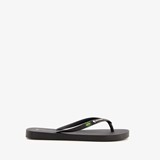 Dames teenslippers zwart