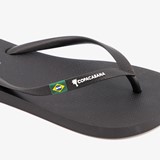 Dames teenslippers zwart