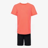 Tweedelige kinder sport set oranje