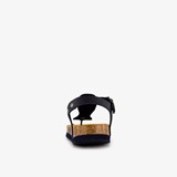 Jongens sandalen met teenbandje zwart