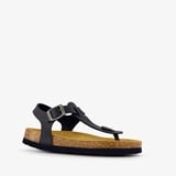 Hush Puppies jongens sandalen met teenbandje zwart