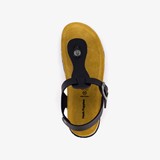 Jongens sandalen met teenbandje zwart