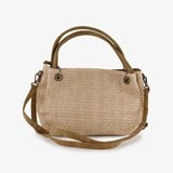 Dames stro tas beige