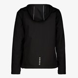 Kinder softshell jas zwart groen