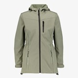 Meisjes softshell parka jas groen