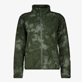 Jongens fleece vest camouflage print