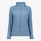 Kjelvik gewatteerde dames softshell jas blauw