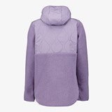 Dames anorak fleece vest paars