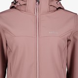 Dames softshell jas roze