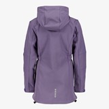 Kinder softshell parka jas paars