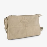 Dames schoudertas beige
