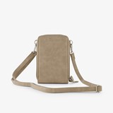 Dames schoudertas beige