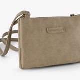 Dames schoudertasje beige