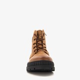 Gevoerde heren veterboots bruin