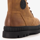 Gevoerde heren veterboots bruin