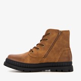 Gevoerde heren veterboots bruin