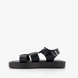 ONLY Shoes dames lak vissers sandalen zwart