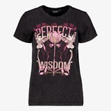 TwoDay dames T-shirt met acid wash
