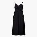 Dames maxi jurk zwart