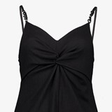 Dames maxi jurk zwart