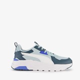 Trinity Lite kinder sneakers wit blauw