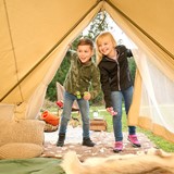 Jongens fleece vest camouflage print