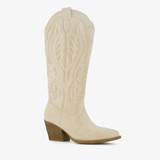 Blue Box dames western boots wit