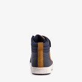 Hoge jongens sneakers bruin blauw