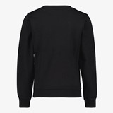 Jongens sweater zwart met borstzak