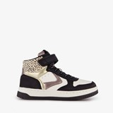 Meisjes sneakers met panterprint