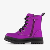 Meisjes veterboots paars