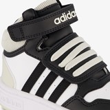 Hoops Mid 3.0 kinder sneakers wit zwart
