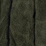 Jongens teddy vest donkergroen