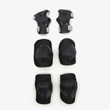 Nijdam kinder skeeler bescherming zwart