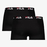 Heren boxershorts 2 pack zwart