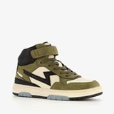 Blue Box hoge jongens sneakers groen beige