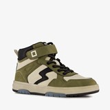 Blue Box hoge jongens sneakers groen beige