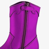 Meisjes western laarsjes metallic paars