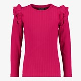 TwoDay meisjes trui roze met ruches